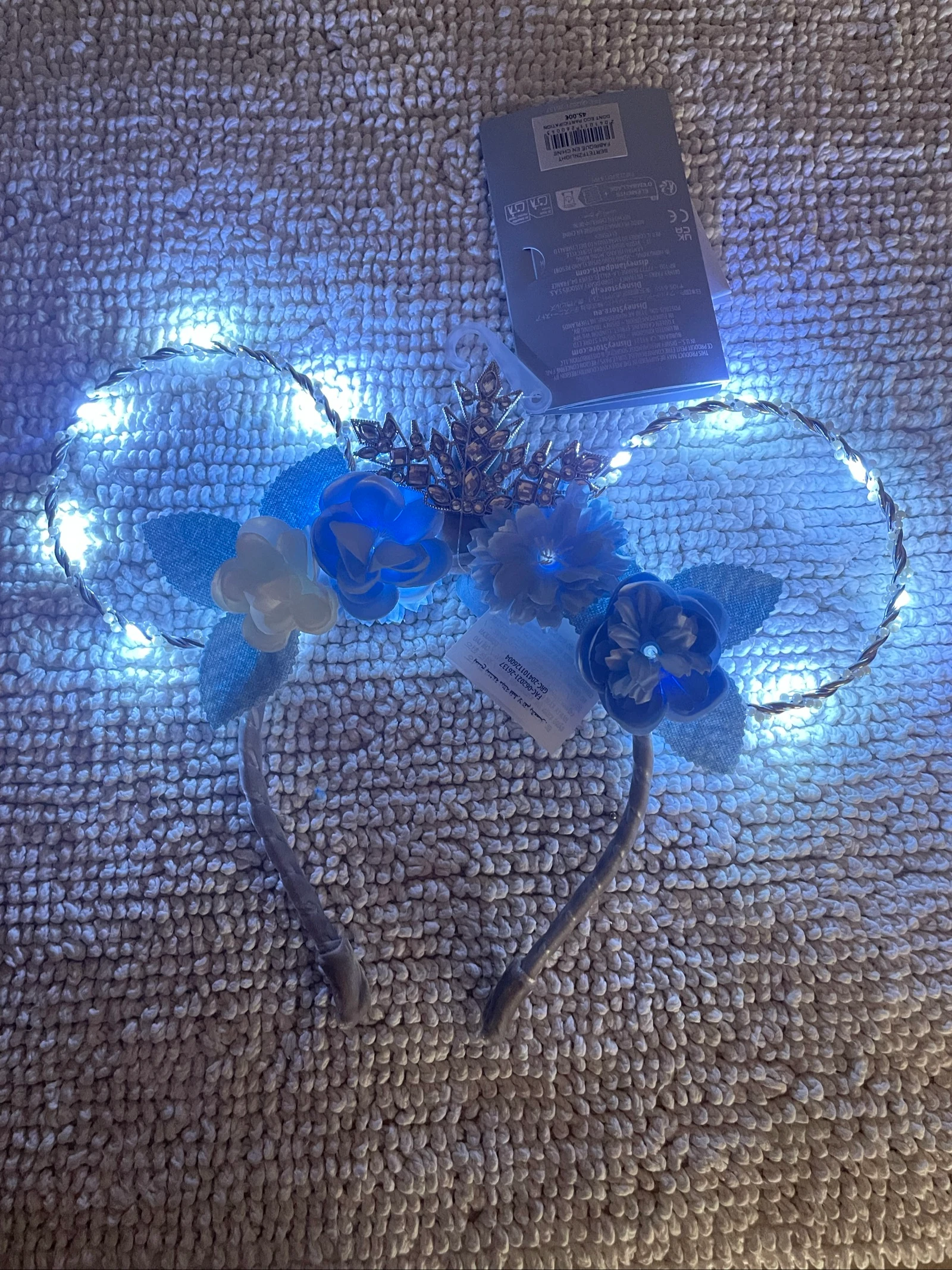 Faixa de cabelo rainha das neves que ilumina – photo 2
